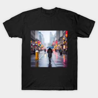 Raining Street T-Shirt